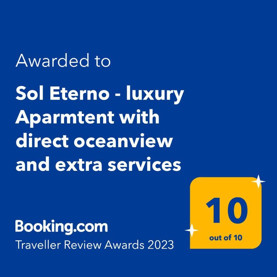 Sol Eterno - Luxury Aparmtent With Direct Oceanview And Extra Services Costa Teguise Exteriör bild